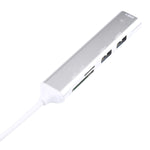 Docking Station HUB Multifuncional 5 em 1 USB-C / Type-C 3.1 para Slot de Cartão SD / TF + 3 Portas USB 3.0, USB-C / Type-C 3.1