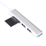 Docking Station HUB Multifuncional 5 em 1 USB-C / Type-C 3.1 para Slot de Cartão SD / TF + 3 Portas USB 3.0, USB-C / Type-C 3.1