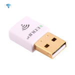 Placa de Rede WiFi Mini USB Sem Fios EDUP EP-AC1619 600Mbps 2.4G / 5.8Ghz Banda Dupla 150M+433M para Notebook / Portátil / PC, EP-AC1619 600Mbps (Branco), EP-AC1619 600Mbps (Preto)