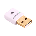 Placa de Rede WiFi Mini USB Sem Fios EDUP EP-AC1619 600Mbps 2.4G / 5.8Ghz Banda Dupla 150M+433M para Notebook / Portátil / PC, EP-AC1619 600Mbps (Branco), EP-AC1619 600Mbps (Preto)