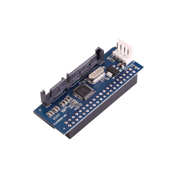 Adaptador de Placa IDE Fêmea de 40 Pinos para SATA Macho 7 Pinos + 15 Pinos (22 Pinos) para Ligação de Disco Rígido