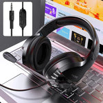 YINDIAO Q2 Auscultadores para Jogos Com Microfone, Com Fios, Versão: Único 3.5mm, Q2 Único 3.5mm (Preto)