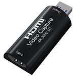 HD003 USB 3.0 HDMI 4K HD Audio & Video Capture Card Device, USB3.0 Arc