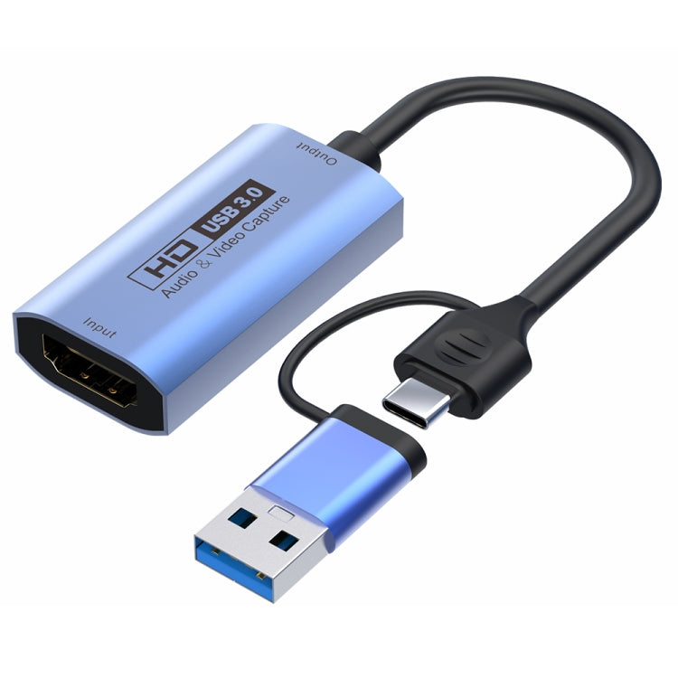 Placa de Captura de Vídeo HD HDMI/F Fêmea para USB-C / Type-C+USB 3.0/M Macho Z29C, Z29C