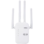 ZX-R08 Repetidor WiFi 1200Mbps Banda Dupla 2.4G/5G Amplificador de Sinal Roteador Externo WISP, Ficha US, 1200Mbps