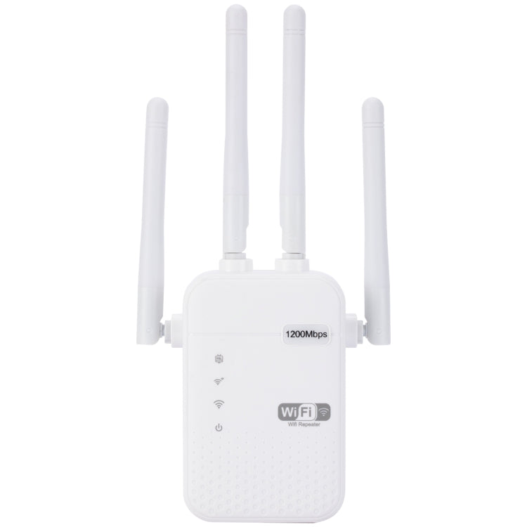 ZX-R08 Repetidor WiFi 1200Mbps Banda Dupla 2.4G/5G Amplificador de Sinal Roteador Externo WISP, Ficha US, 1200Mbps