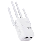 ZX-R08 Repetidor WiFi 1200Mbps Banda Dupla 2.4G/5G Amplificador de Sinal Roteador Externo WISP, Ficha US, 1200Mbps