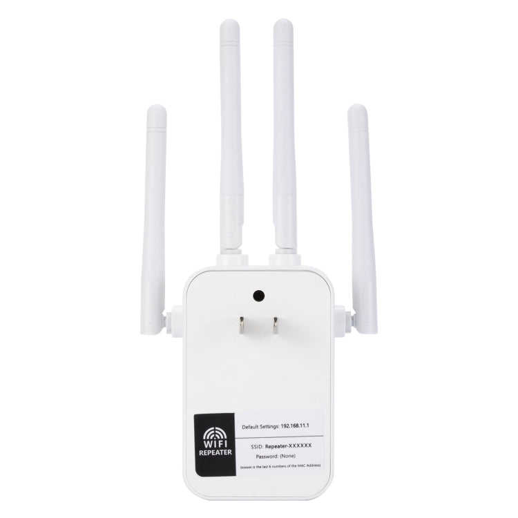 ZX-R08 Repetidor WiFi 1200Mbps Banda Dupla 2.4G/5G Amplificador de Sinal Roteador Externo WISP, Ficha US, 1200Mbps