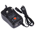 Adaptador Universal de Parede com Ficha UK 30W com Porta USB 5V 2.1A, Pontas: 8 Peças, Comprimento do Cabo: Cerca de 1,2m, Ficha UK