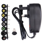 Adaptador Universal de Parede com Ficha UK 30W com Porta USB 5V 2.1A, Pontas: 8 Peças, Comprimento do Cabo: Cerca de 1,2m, Ficha UK