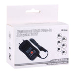 Adaptador Universal de Parede com Ficha UK 30W com Porta USB 5V 2.1A, Pontas: 8 Peças, Comprimento do Cabo: Cerca de 1,2m, Ficha UK