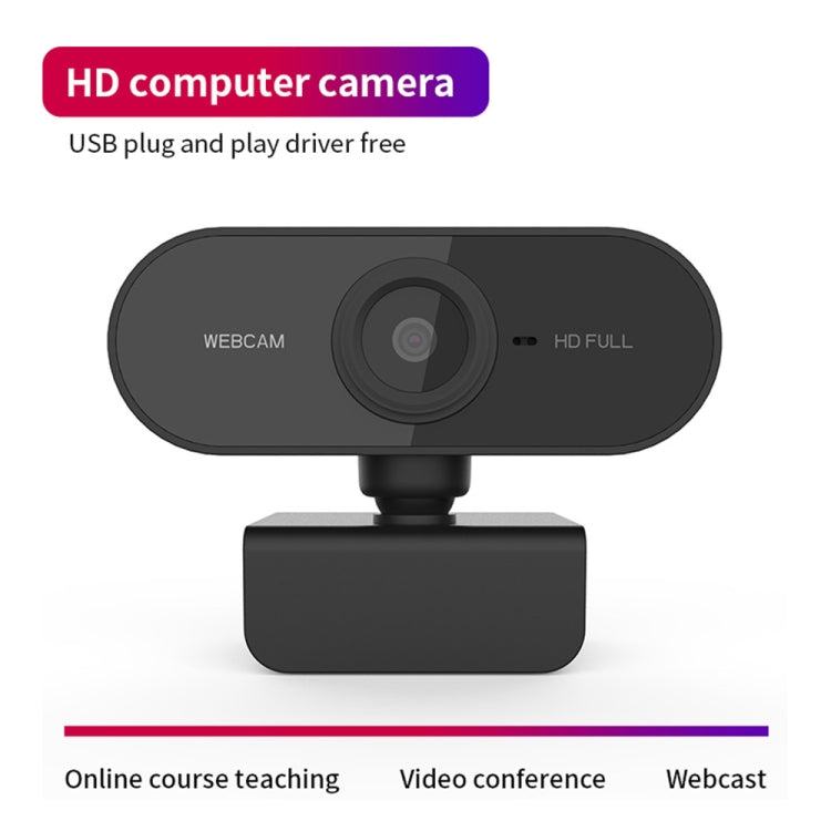 Câmara USB HD-U01 1080P com microfone