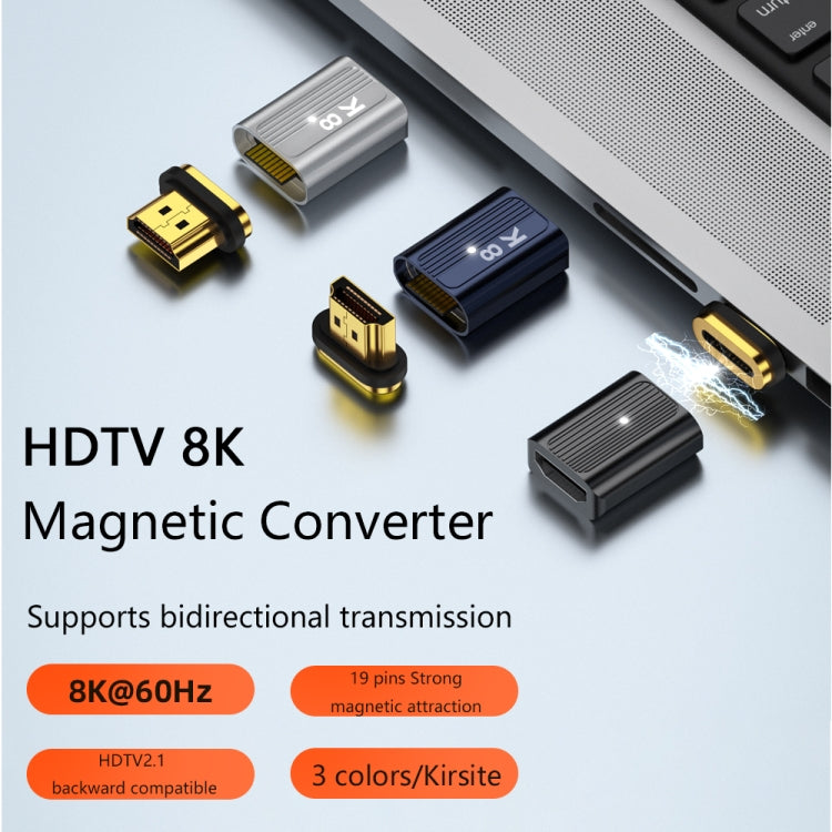 Adaptador HDMI fêmea para DP macho 8K 60Hz