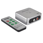 Adaptador Gravador de Captura de Áudio EZCAP241, Conversor Digitalizador de Áudio Analógico RCA R/L 3,5mm para MP3