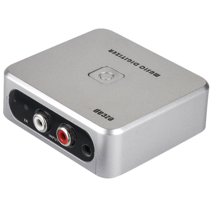 Adaptador Gravador de Captura de Áudio EZCAP241, Conversor Digitalizador de Áudio Analógico RCA R/L 3,5mm para MP3