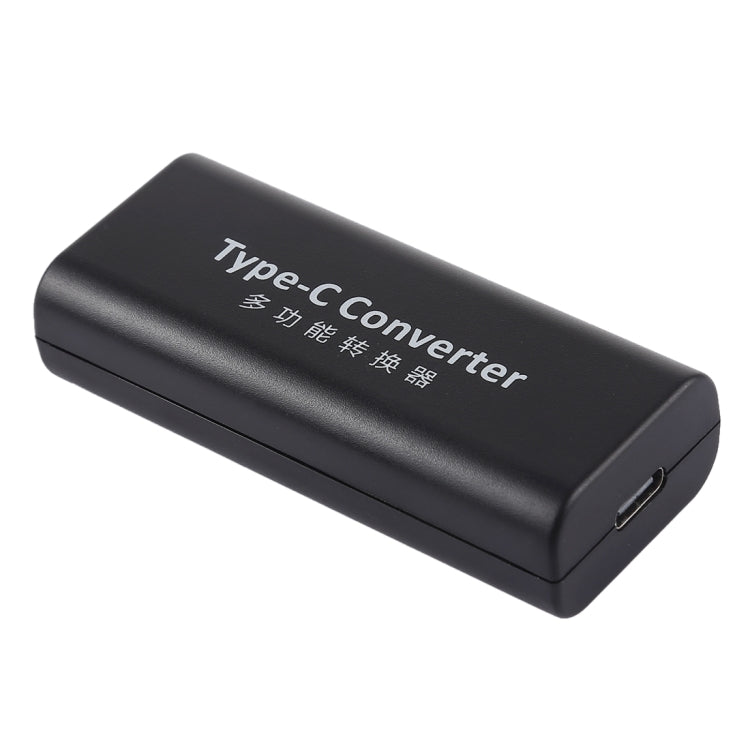 Adaptador de Conector de Energia Fêmea DC 5,5 x 2,1mm para USB-C / Type C Fêmea com Cabo USB-C / Type C de 30cm, 5,5x2,1mm