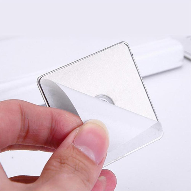 Suporte de Auscultadores de Parede Quadrado em Aço Inoxidável + Madeira Maciça, PC2920A, PC2920B