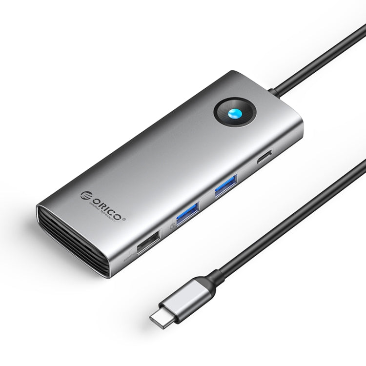 Estação de ancoragem multifunções ORICO PW11-8PC Type-C / USB-C 8 em 1 5Gbps, PW11-8PC