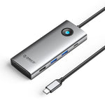 Estação de ancoragem multifunções ORICO PW11-8PC Type-C / USB-C 8 em 1 5Gbps, PW11-8PC