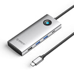 Estação de ancoragem multifunções ORICO PW11-8PC Type-C / USB-C 8 em 1 5Gbps, PW11-8PC