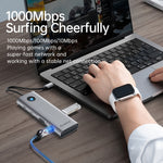Estação de ancoragem multifunções ORICO PW11-8PC Type-C / USB-C 8 em 1 5Gbps, PW11-8PC