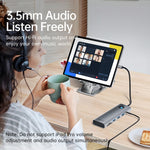 Estação de ancoragem multifunções ORICO PW11-8PC Type-C / USB-C 8 em 1 5Gbps, PW11-8PC