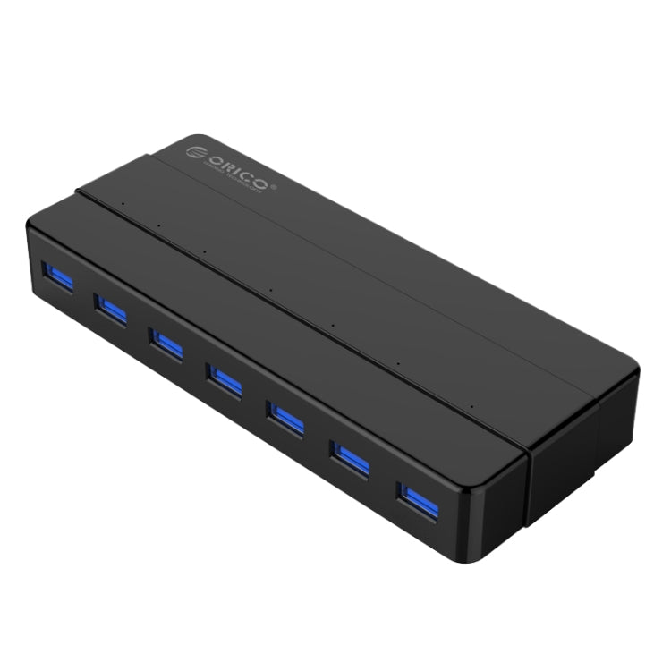 ORICO H7928-U3 HUB USB 3.0 de secretária com 7 portas em material ABS e cabo de 1m, USB 3.0
