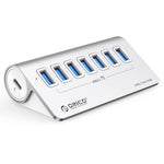 ORICO M3U7 HUB USB 3.2 Gen1 de liga de alumínio com 7 portas e cabo de 1m, M3U7 1m