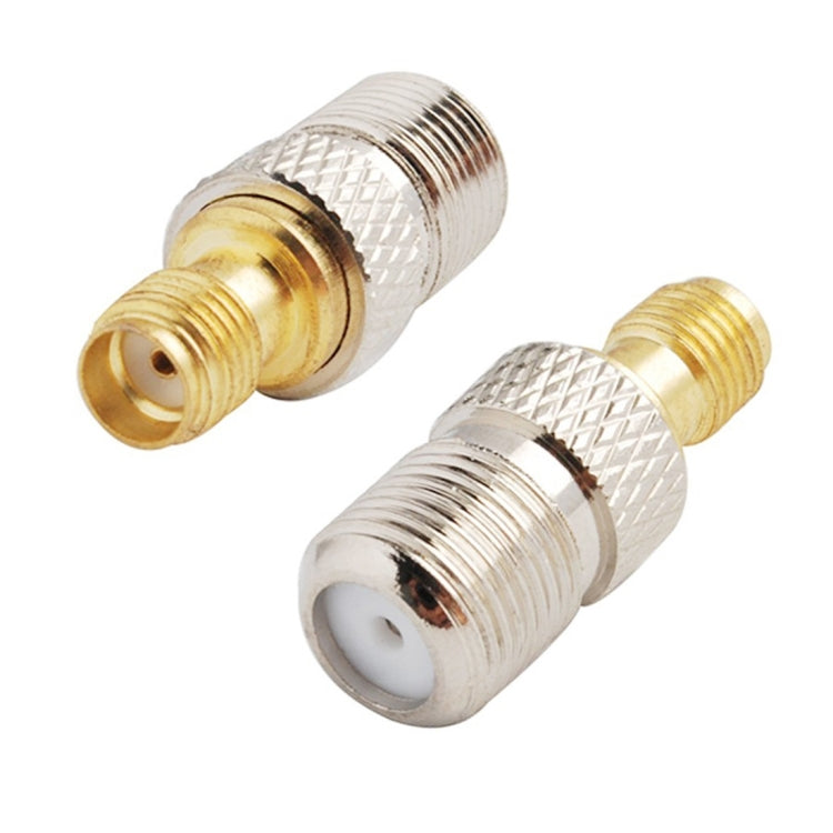 Adaptador Conector SMA Fêmea para F Fêmea, SMA Fêmea para F Fêmea