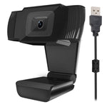 Webcam A870 480P Pixels HD 360 Graus USB 2.0 para PC com Microfone para Skype, Computador e Portátil, Comprimento do Cabo: 1,4m, A870 (Laranja), A870 (Preto)