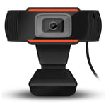 Webcam A870 480P Pixels HD 360 Graus USB 2.0 para PC com Microfone para Skype, Computador e Portátil, Comprimento do Cabo: 1,4m, A870 (Laranja), A870 (Preto)