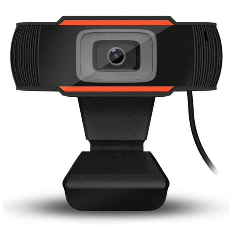 Webcam A870 480P Pixels HD 360 Graus USB 2.0 para PC com Microfone para Skype, Computador e Portátil, Comprimento do Cabo: 1,4m, A870 (Laranja), A870 (Preto)