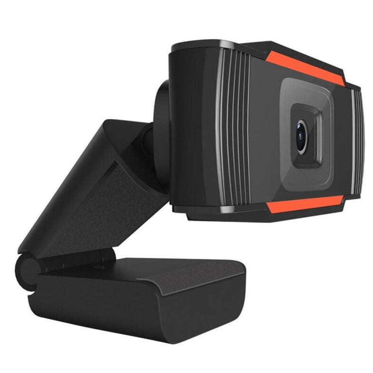 Webcam A870 480P Pixels HD 360 Graus USB 2.0 para PC com Microfone para Skype, Computador e Portátil, Comprimento do Cabo: 1,4m, A870 (Laranja), A870 (Preto)
