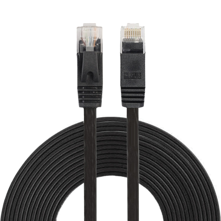 Cabo de rede Ethernet LAN CAT6 ultra-fino e plano de 5m, cabo de ligação RJ45, comprimento: 5m