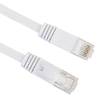 Cabo de rede Ethernet LAN CAT6 ultra-fino e plano de 5m, cabo de ligação RJ45, comprimento: 5m