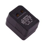 Adaptador de tomada de corrente AC 110V para 220V 50W, ficha EU/US para ficha US, 110V para 220V 50W