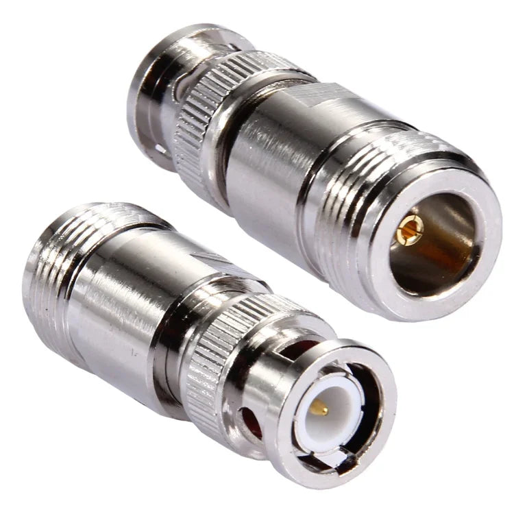 Conector N Fêmea para BNC Macho, N Fêmea