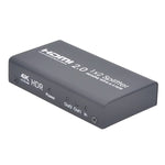 Comutador divisor HDMI 2.0 AYS-12V20 1x2 4K Ultra HD, 1x2 4K