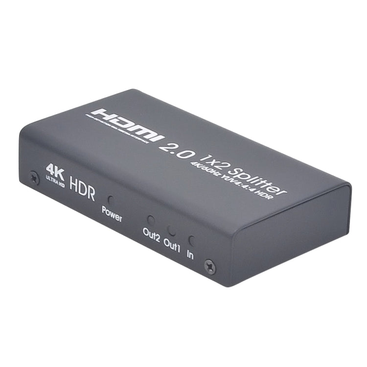 Comutador divisor HDMI 2.0 AYS-12V20 1x2 4K Ultra HD, 1x2 4K