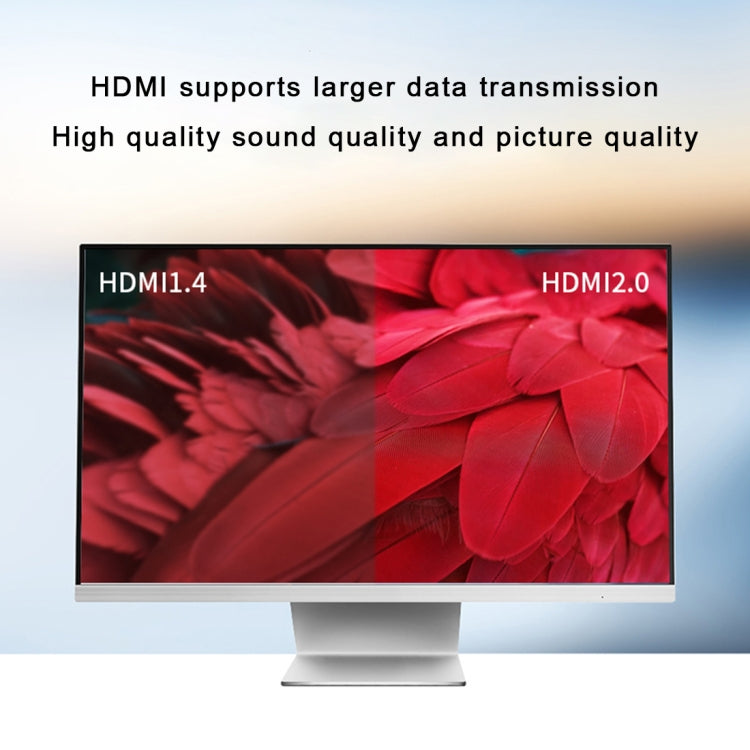 Comutador divisor HDMI 2.0 AYS-12V20 1x2 4K Ultra HD, 1x2 4K