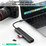 BYL-2303 Estação de Acoplamento Multifuncional HUB USB-C / Type-C para USB 7 em 1, BYL-2303