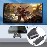 Conversor Adaptador de Vídeo e Áudio Scart para HDMI Compatível, Scart para HDMI
