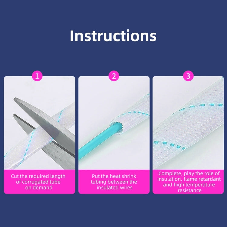 Tubo Isolante de Alta Tensão 3mm, Comprimento: 90cm, 3mm