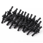 20 Unidades Parafuso de Borracha de Silicone Amortecedor Suave Anti Vibração 29,9mm para Ventoinha de Computador, 20 Unidades 29,9mm
