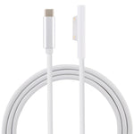 Cabo Adaptador Carregador de Energia com Interfaces USB-C / Tipo-C Macho para Surface Pro 7 / 6 / 5 da Microsoft / Surface Pro 4 / 3 / Microsoft Surface Go, Tipo-C para Microsoft Surface