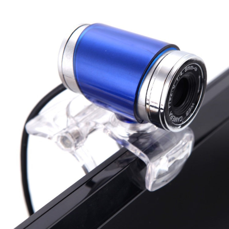 Webcam HXSJ A860 30fps 480P HD para Secretária / Portátil, com Microfone Absorvente de Som de 10m, Comprimento: 1,4m, A860 Cinzento, A860 Azul, A860 Vermelho, A860 Vermelho + Preto, A860 Preto