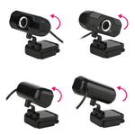 HXSJ S50 30fps 100 Megapixel Webcam HD 720P para Secretária / Portátil / Smart TV, com Microfone Absorvente de Som de 10m, Comprimento do Cabo: 1,4m, S50
