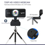 HXSJ S90 30fps 1 Megapixel Webcam HD 720P para Secretária / Portátil / Android TV, com Microfone Absorvente de Som de 8m, Comprimento do Cabo: 1,5m, S90