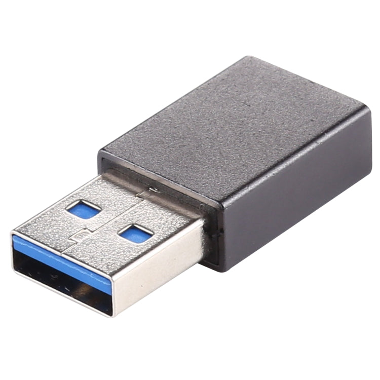 Adaptador de Ligações USB 3.0 Macho para Tipo-C / USB-C Fêmea em Liga de Alumínio, USB 3.0 Macho para Tipo-C Fêmea