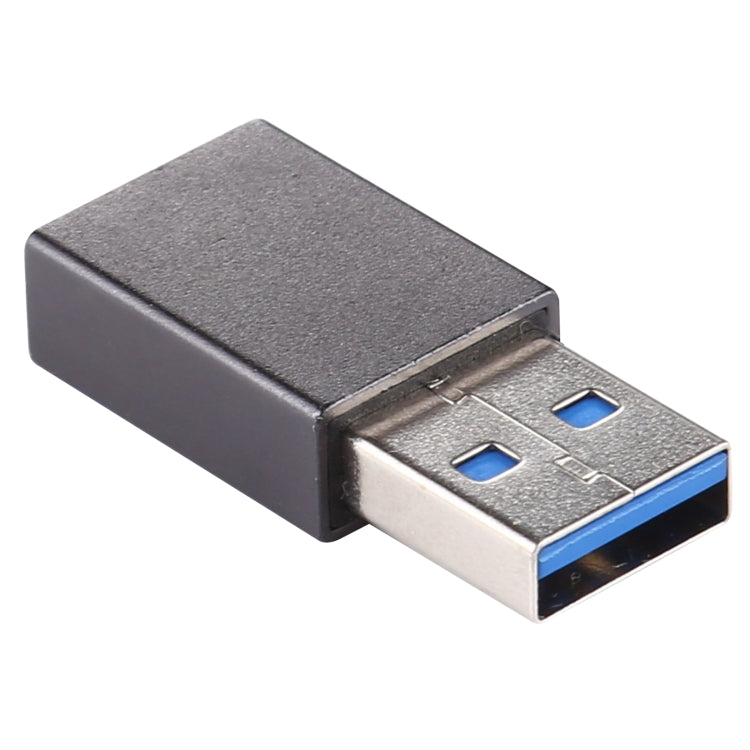Adaptador de Ligações USB 3.0 Macho para Tipo-C / USB-C Fêmea em Liga de Alumínio, USB 3.0 Macho para Tipo-C Fêmea